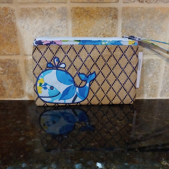 Vera Bradley Beach crossbody &. Wristlet - Picture 6 of 9